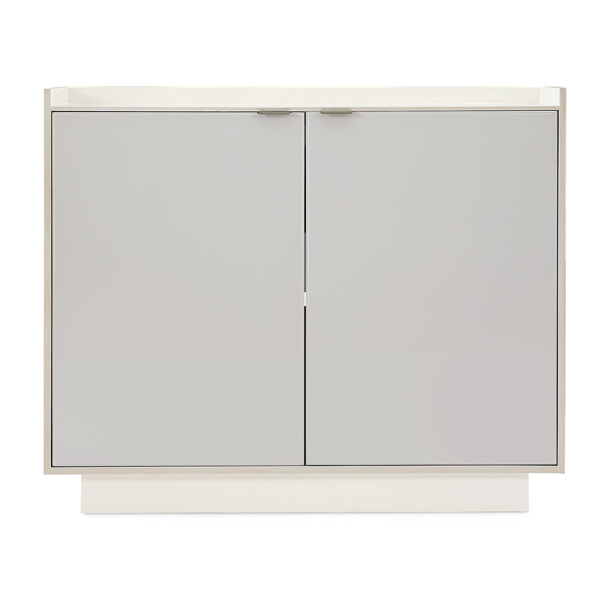 Gray 2-Door Chest | Oroa.com