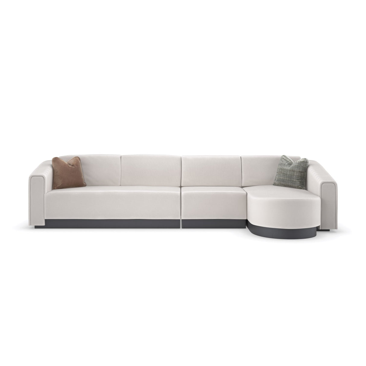 Twill Right-Armed Chaise Lounge – La Moda – alternate view 5