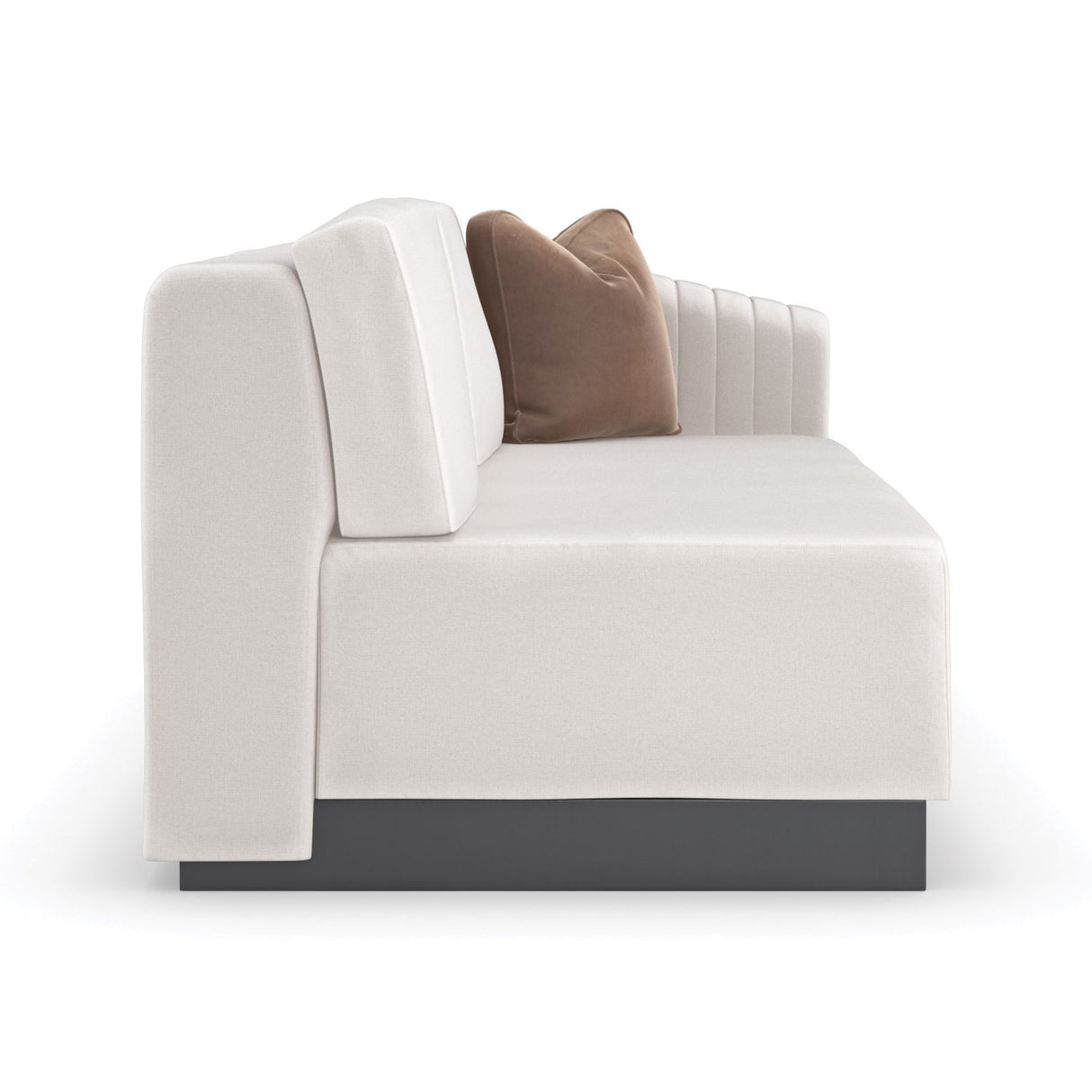 Twill Right-Armed Loveseat – La Moda – alternate view 6