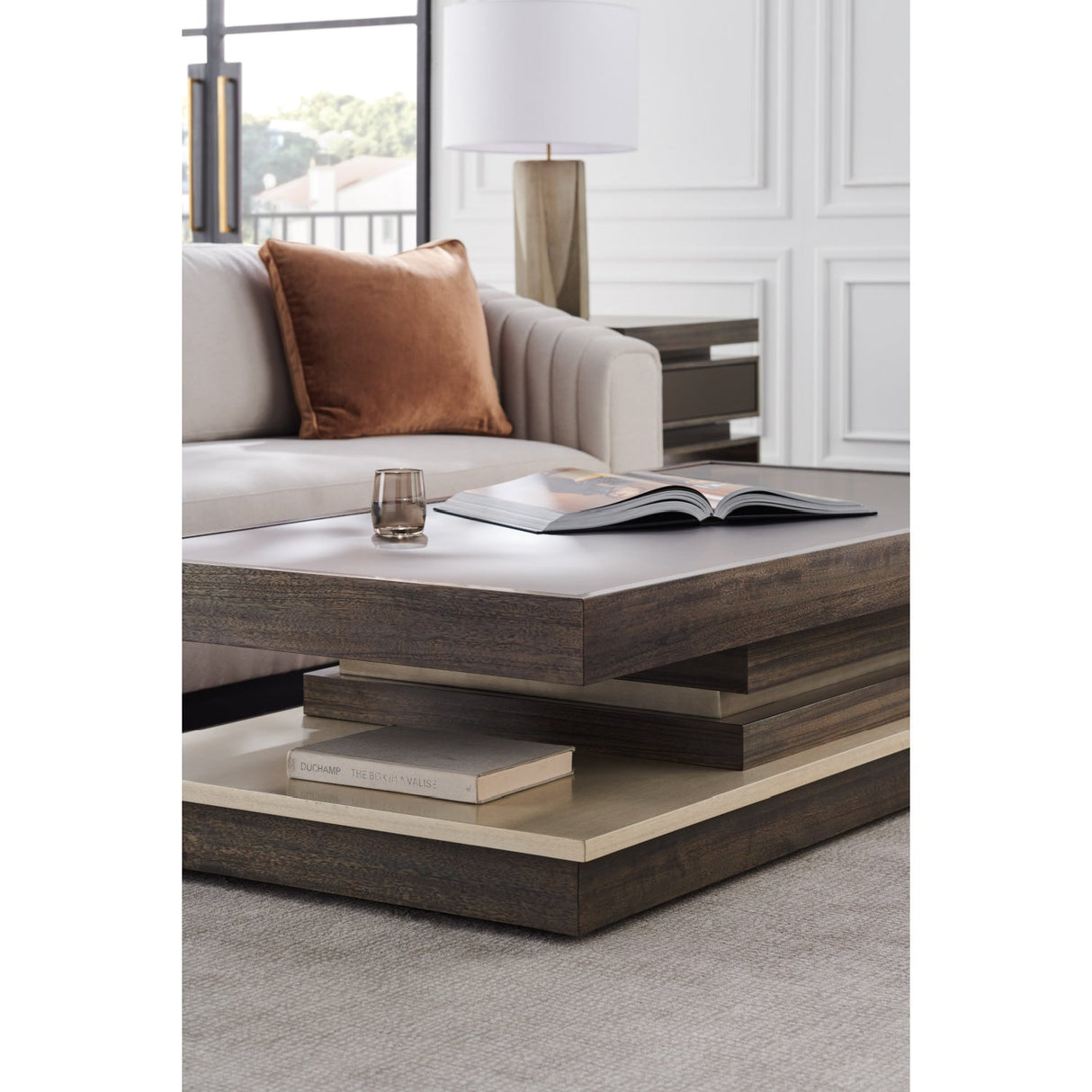 Twill Right-Armed Loveseat – La Moda – alternate view 16