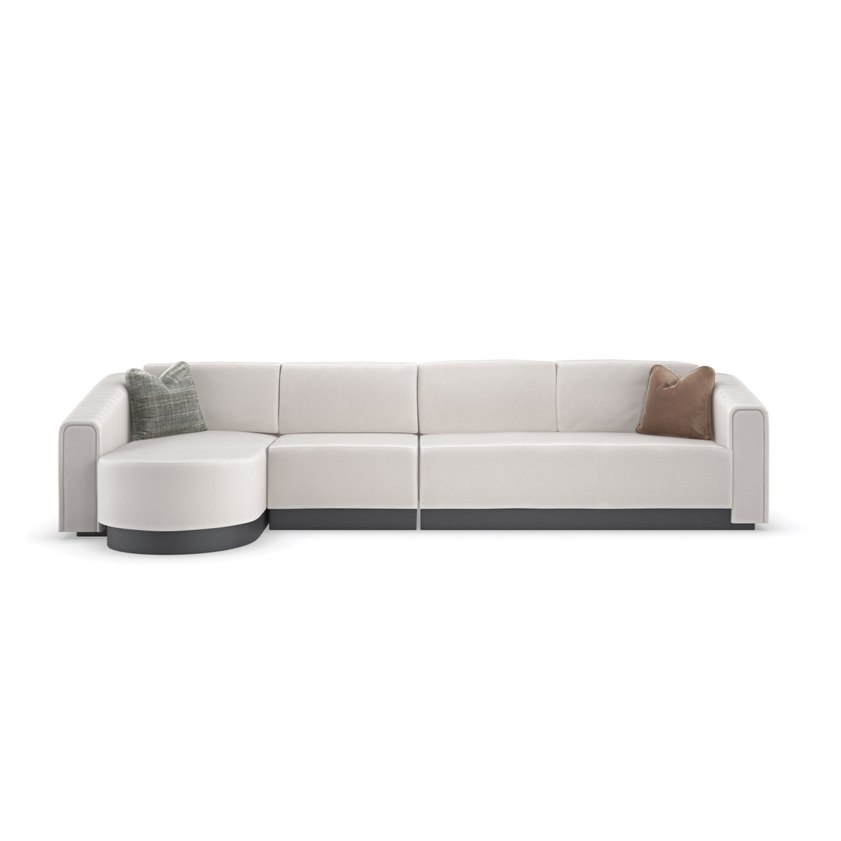 Twill Right-Armed Loveseat – La Moda – alternate view 7