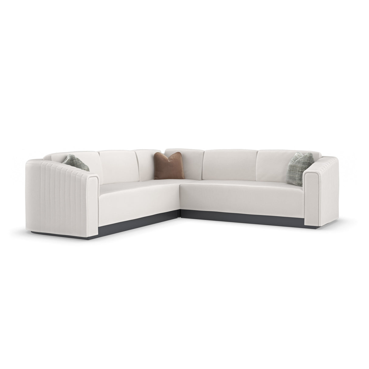 Twill Right-Armed Loveseat – La Moda – alternate view 10
