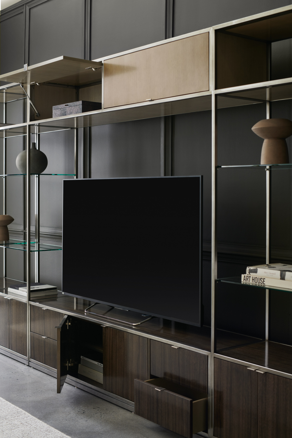 Euro-Modern Bookcase | Caracole La Moda | Oroa.com
