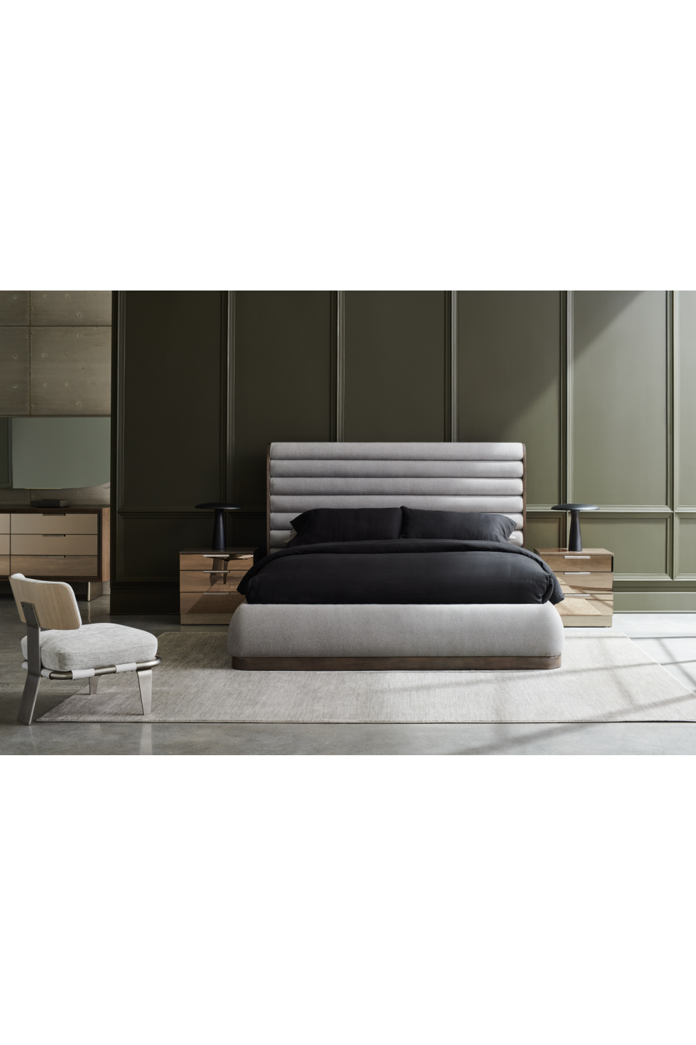 Bronze Mirrored Dresser | Caracole La Moda | Oroa.com