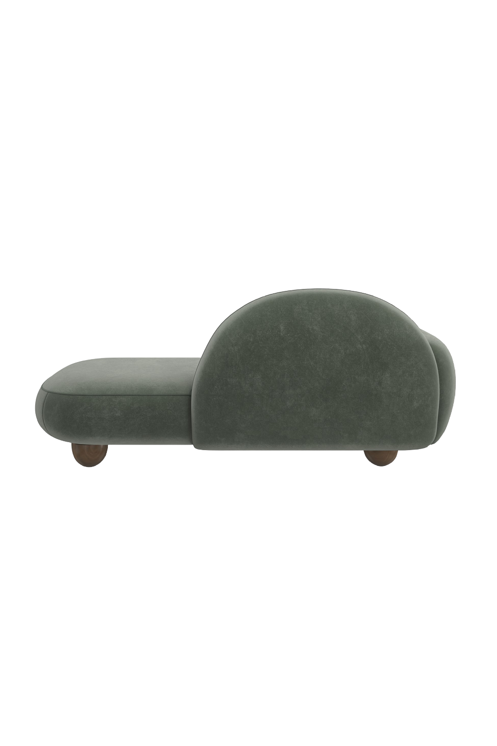 Green Velvet Chaise Lounge | Caracole Cypress | Oroa.com