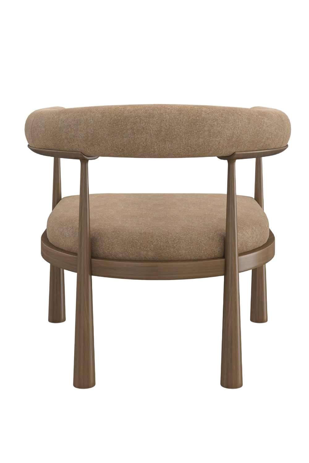 Curved Club Dining Chair | Caracole Bali | Oroa.com