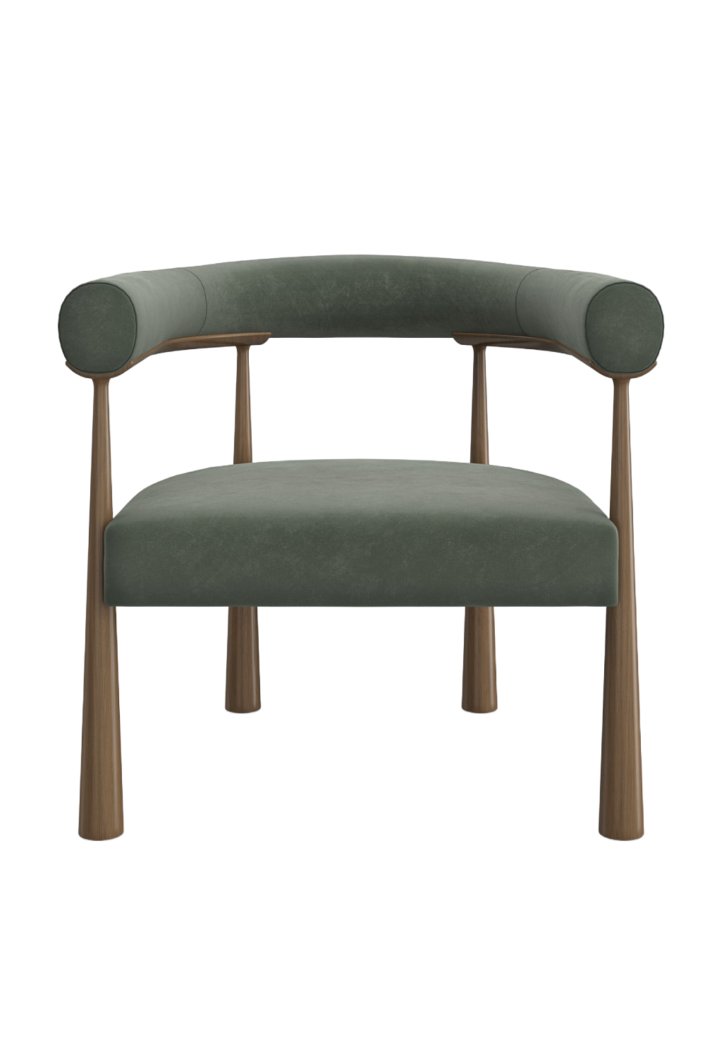 Curved Club Dining Chair | Caracole Bali | Oroa.com