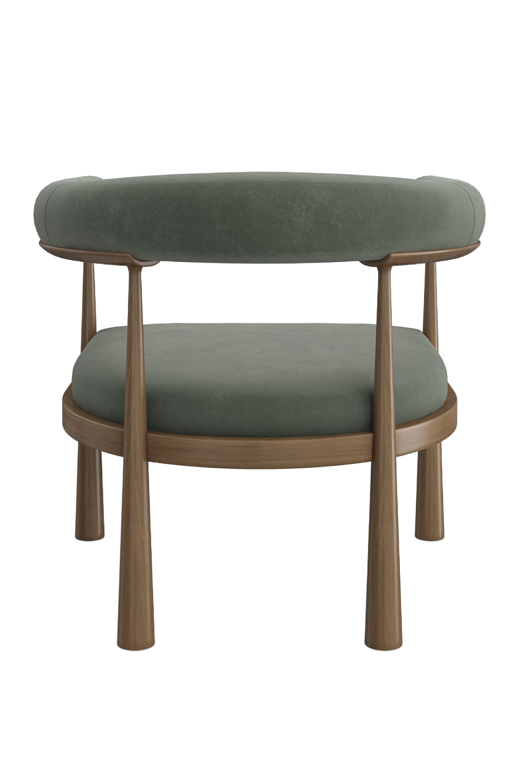 Curved Club Dining Chair | Caracole Bali | Oroa.com