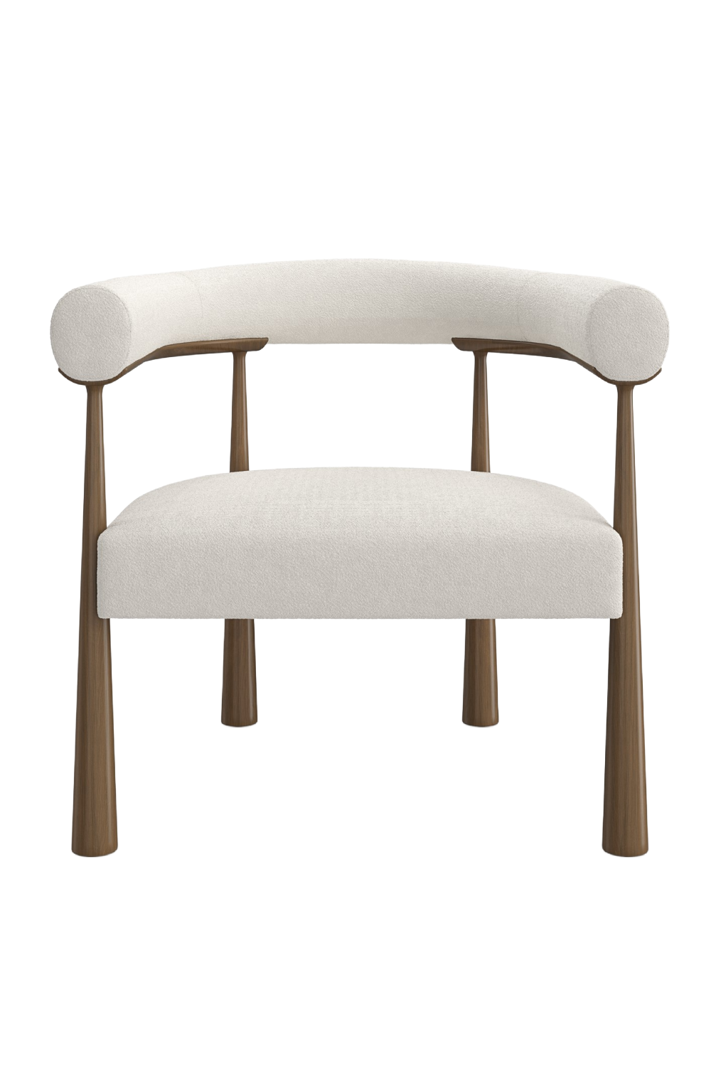 Curved Club Dining Chair | Caracole Bali | Oroa.com