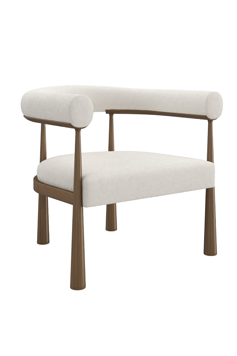 Curved Club Dining Chair | Caracole Bali | Oroa.com