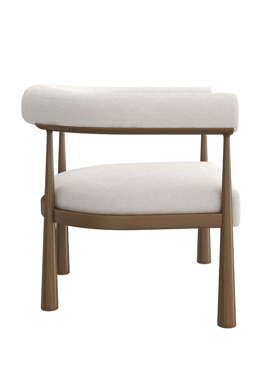 Curved Club Dining Chair | Caracole Bali | Oroa.com