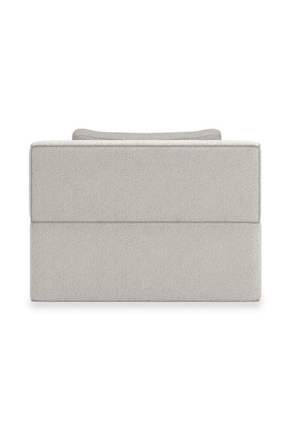 White Welted Sectional Sofa | Caracole Marbella | Oroa.com