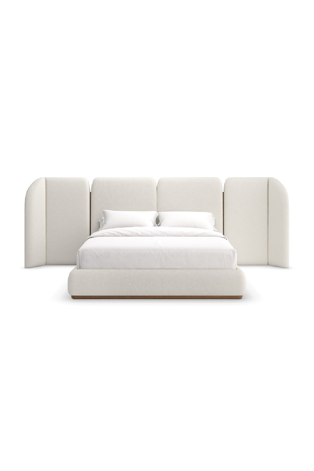 White Upholstered Bed | Caracole Malta | Oroa.com