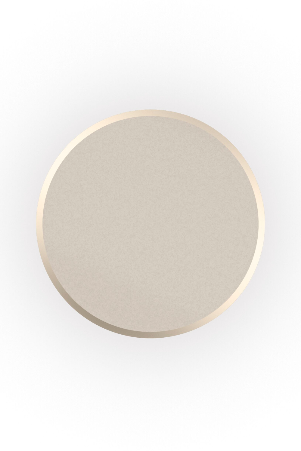 Cylindrical Metallic Side Table | Caracole Round About | Oroa.com