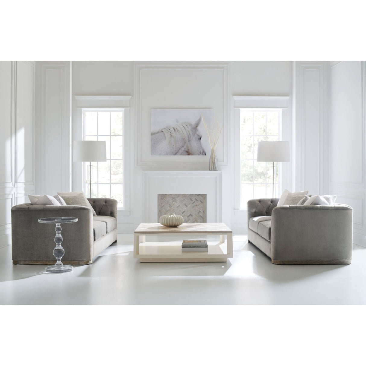 Gray Tufted Sofa – Tuft – alternate view 11