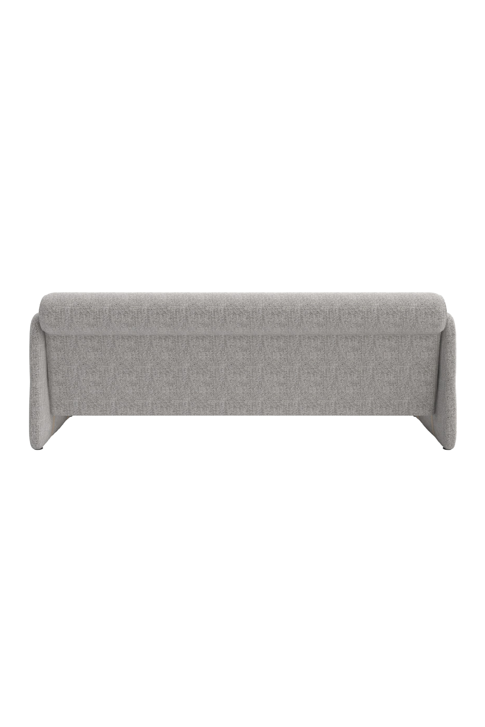 Taupe Leather Strapped Sofa | Caracole Cigar Club | Oroa.com