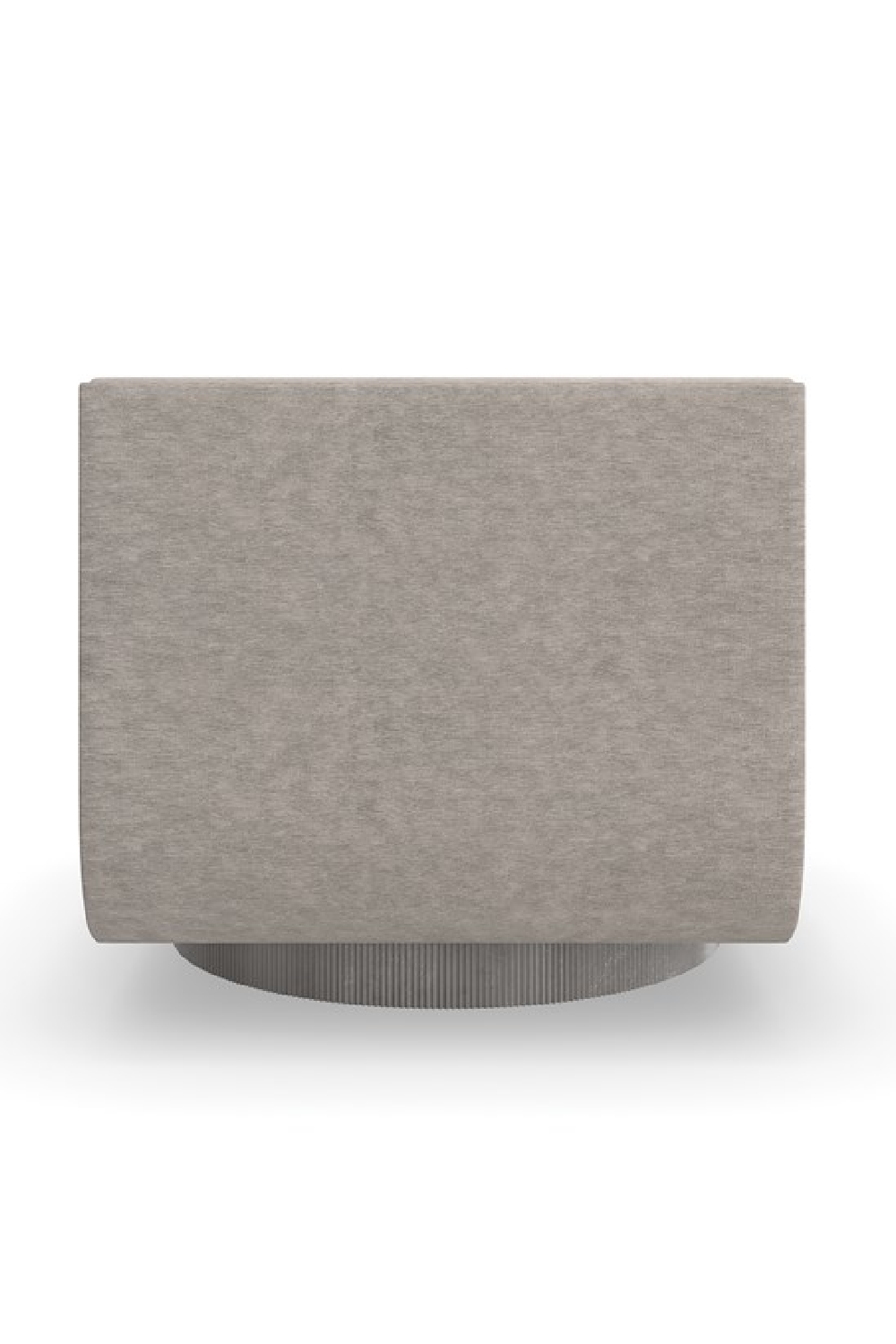 Taupe Velvet Lounge Chair | Caracole Clipper | Oroa.com