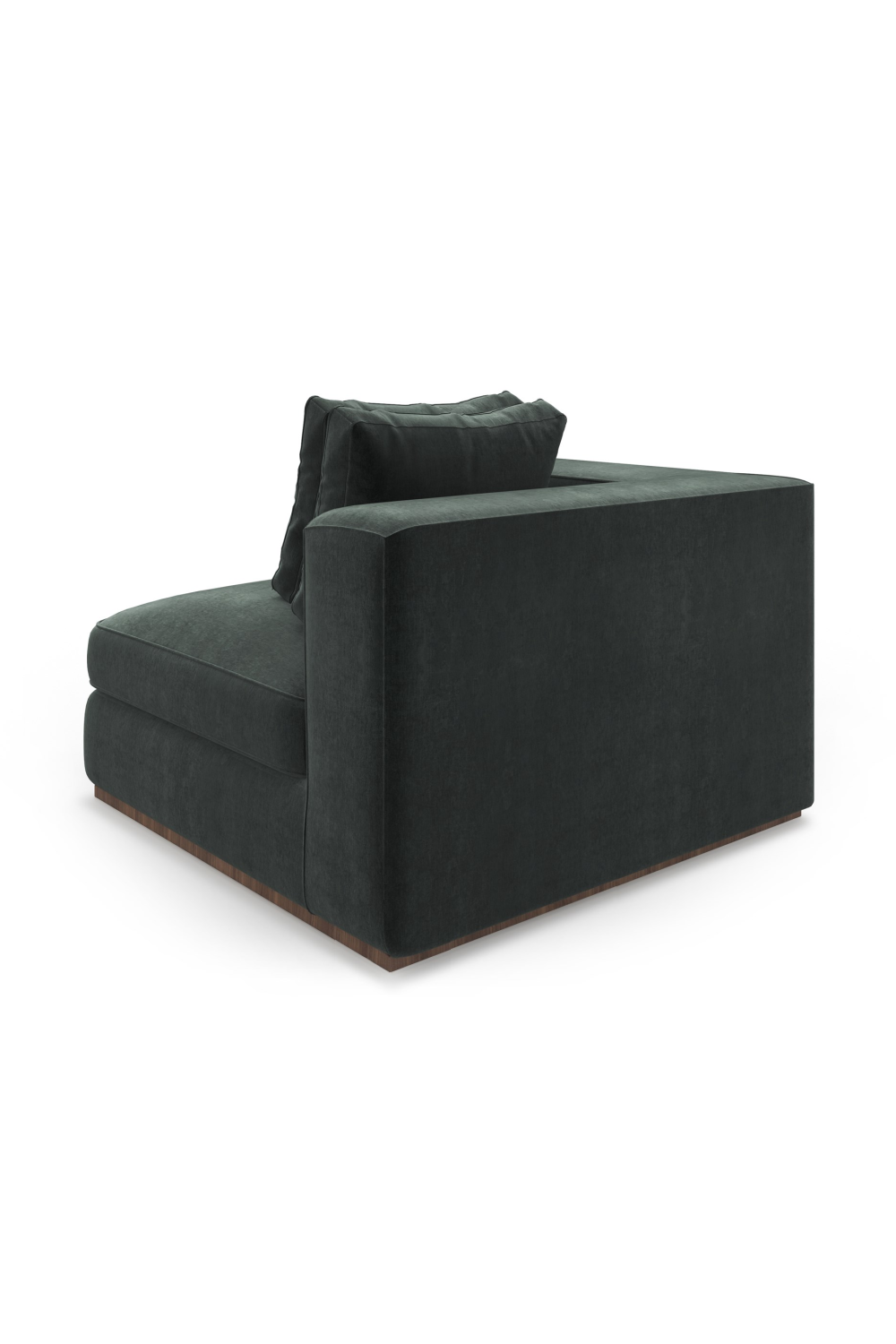 Black Upholstered Modular Sofa | Caracole Bello | Oroa.com