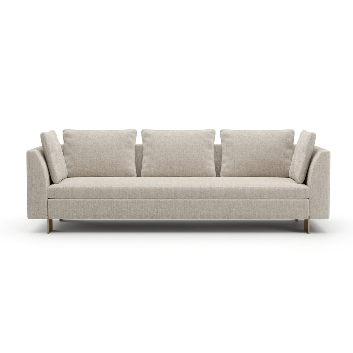White Chenille Sofa | Oroa.com