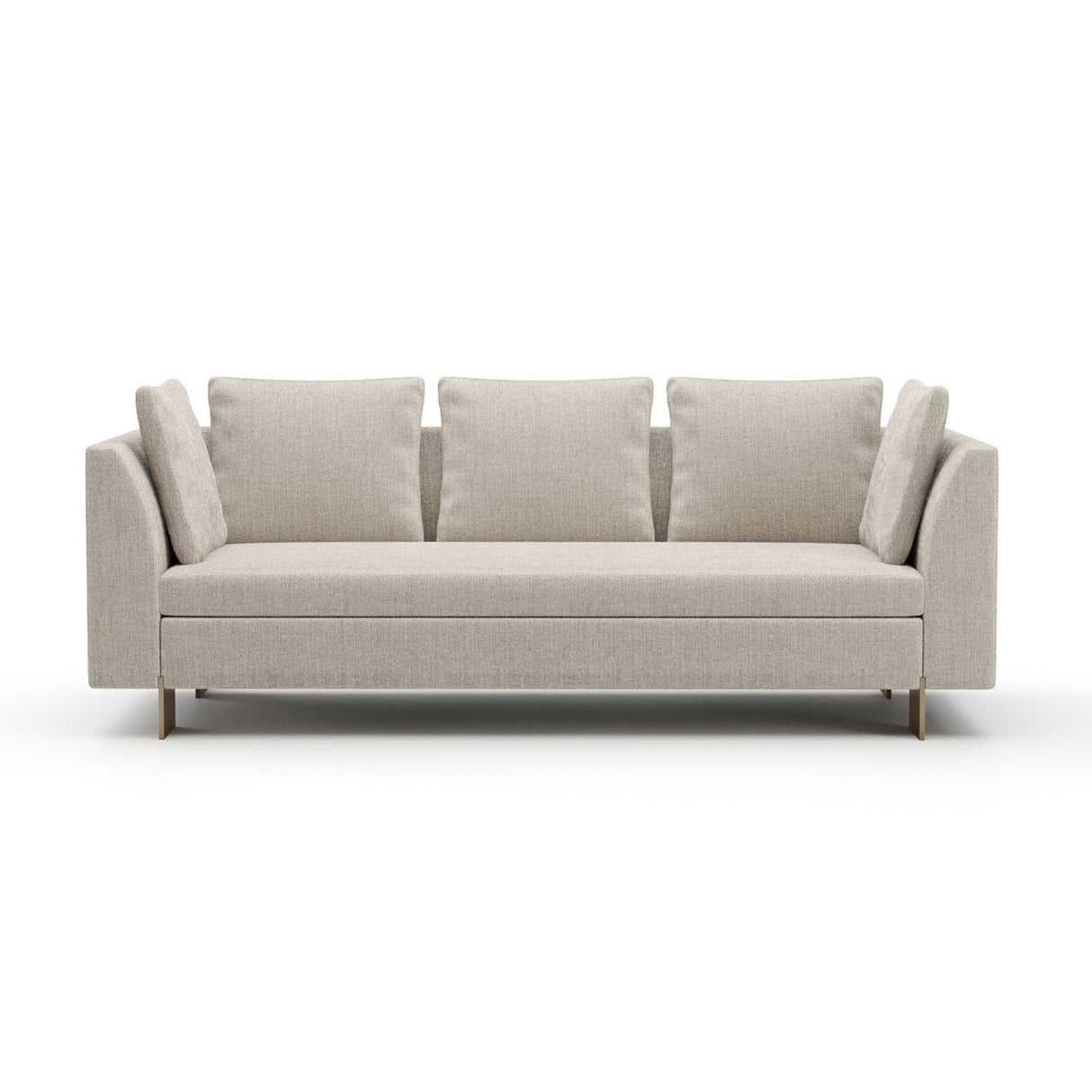 White Chenille Sofa | Caracole Altura