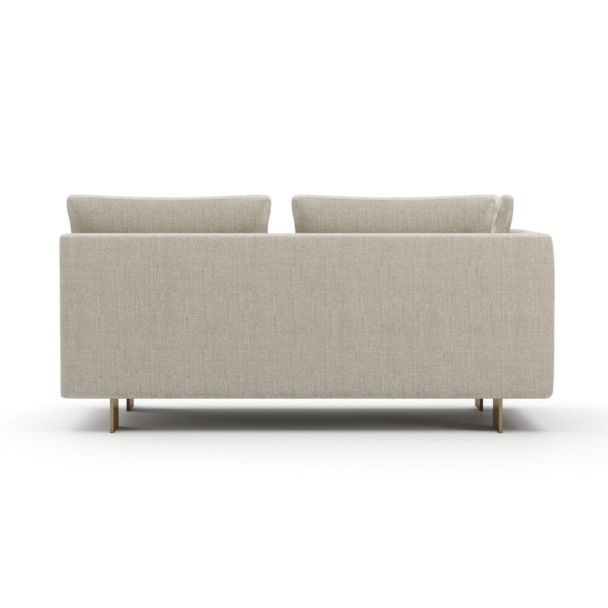 White Chenille Loveseat – Altura – alternate view 11