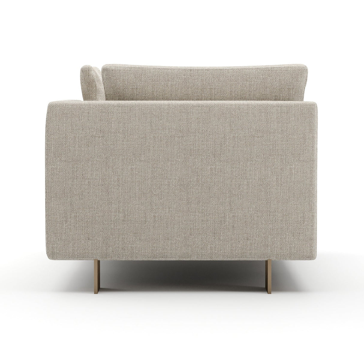 White Chenille Chaise Lounge – Altura – alternate view 6