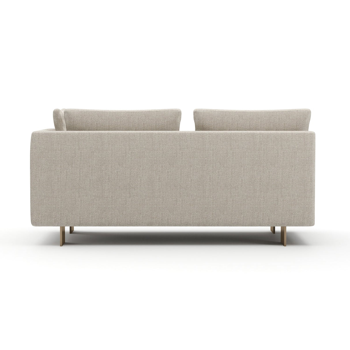 White Chenille Loveseat – Altura – alternate view 5