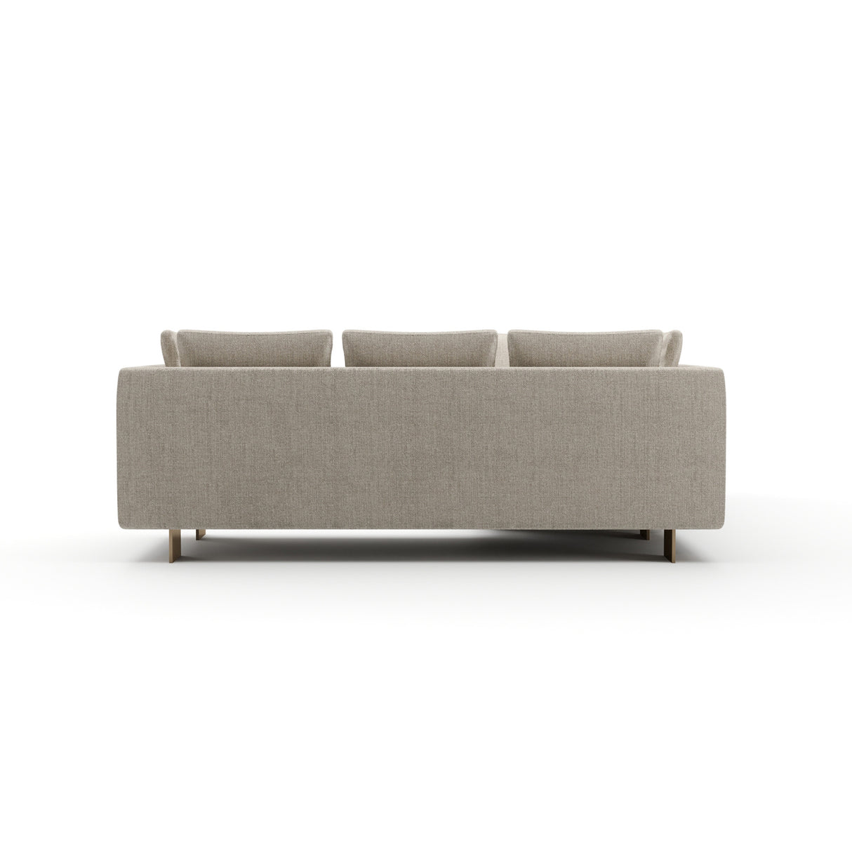 White Chenille Sectional Sofa S | Oroa.com