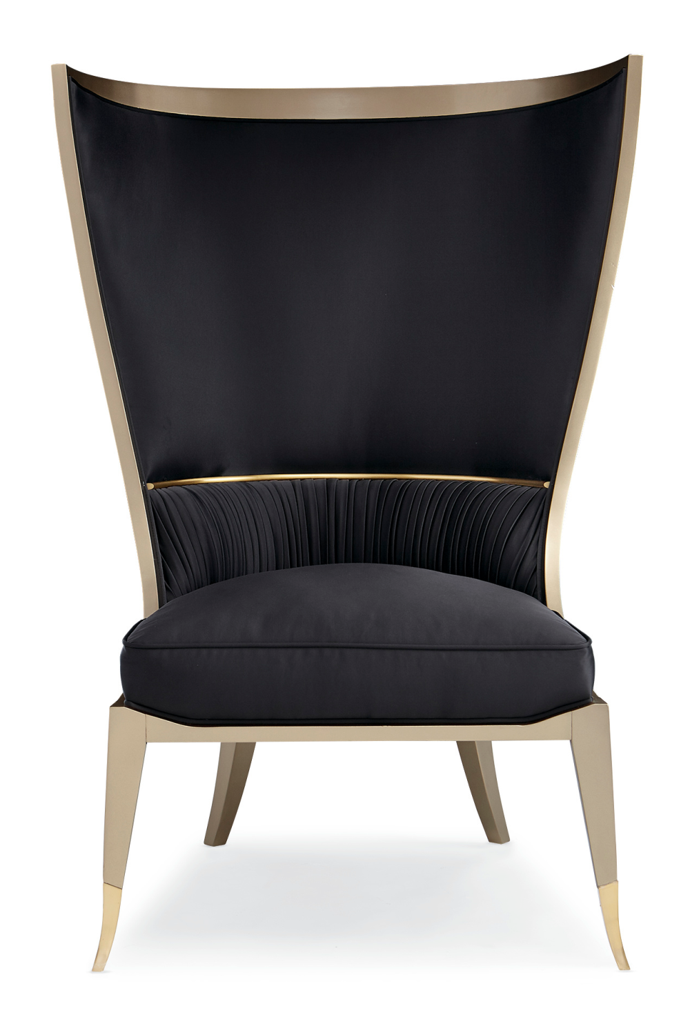 Curved Wingback Chair | Caracole Pop Your Collar | Oroa.com