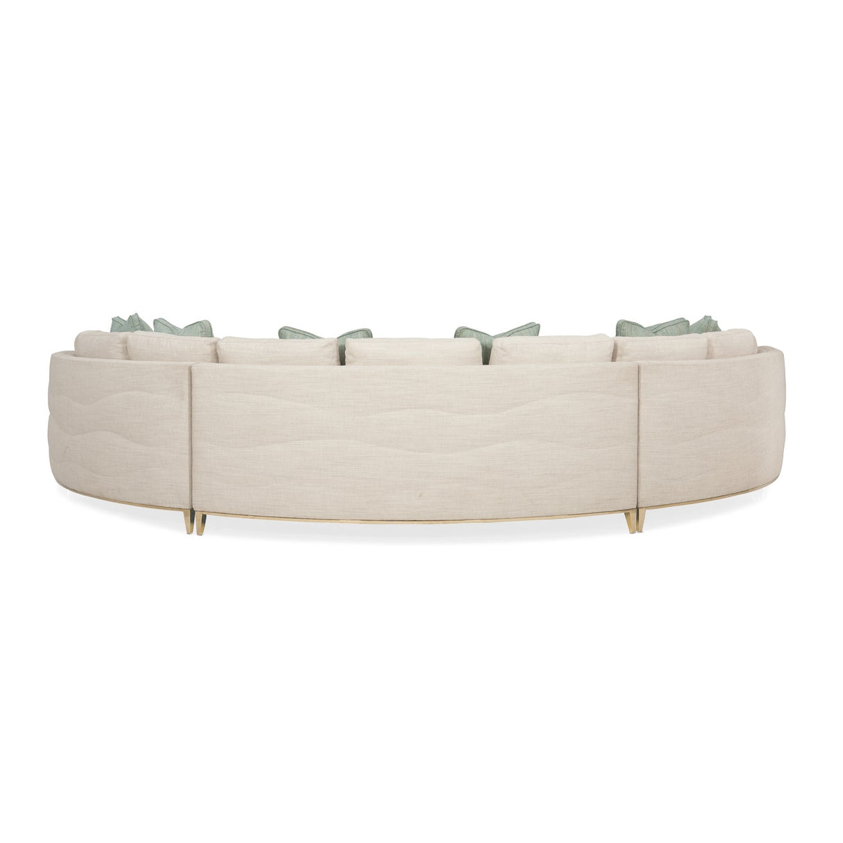 Wavy Quilted Sectional Sofa – Under Currents – alternate view 6