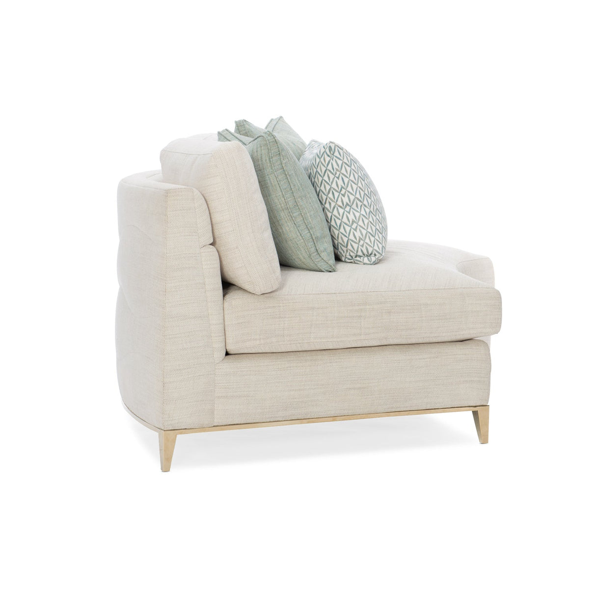 Wavy Quilted Sectional Sofa – Under Currents – alternate view 9