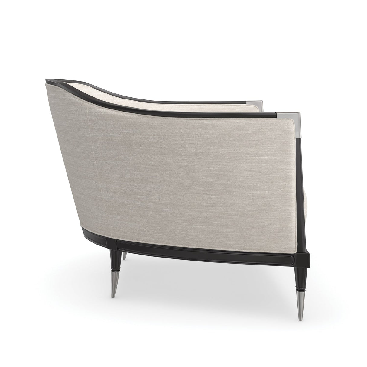 White Linen Lounge Linen – Splash of Flash – rear view