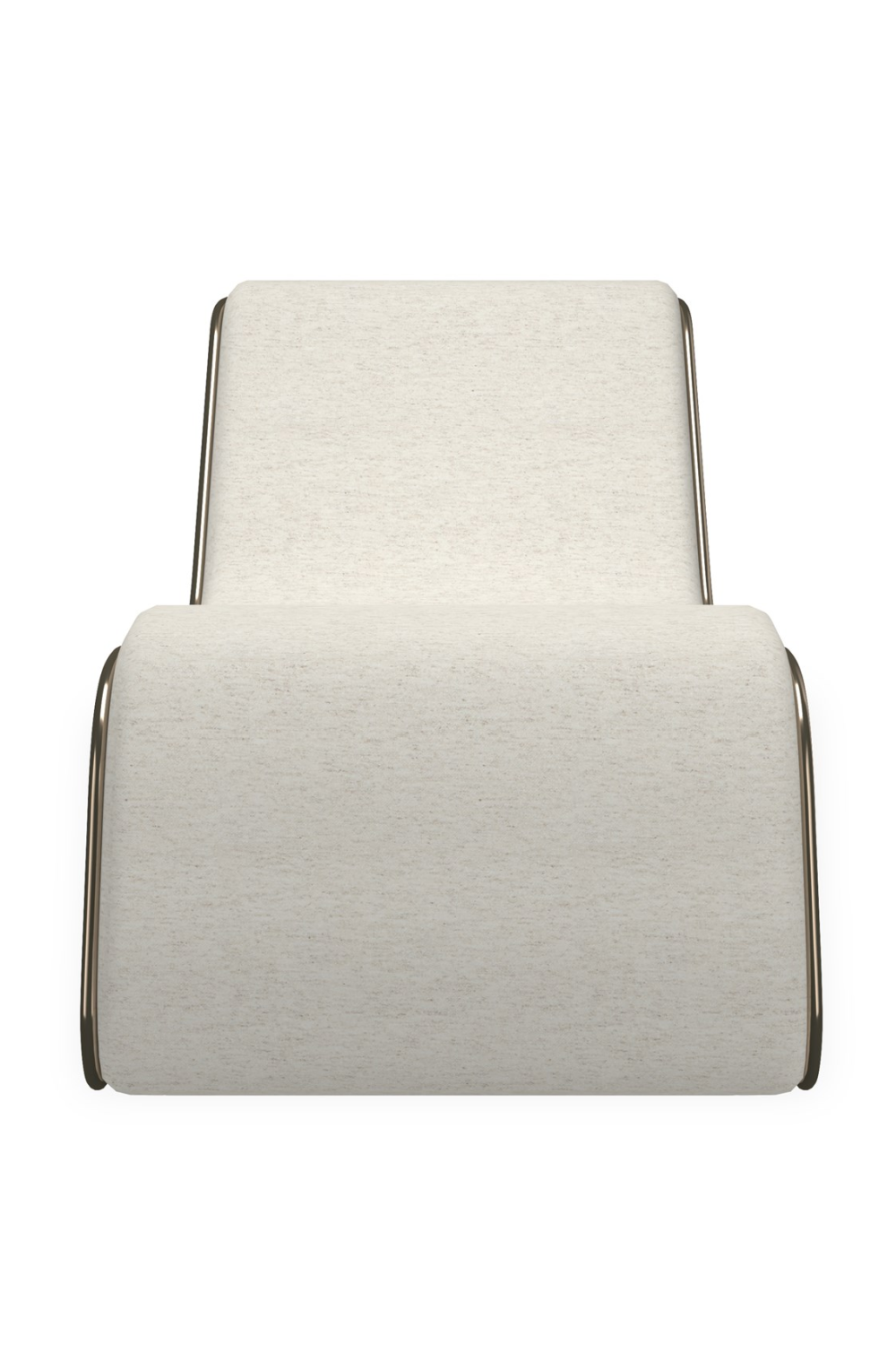 Modern Sculptural Chaise | Caracole Parallax | Oroa.com