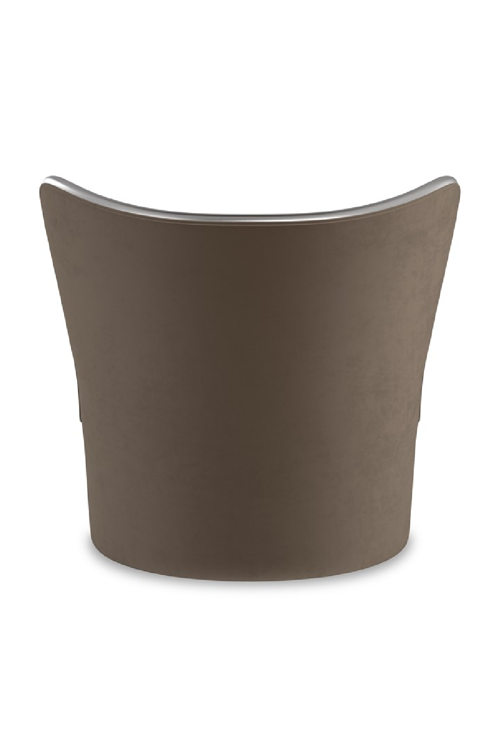 Dark Taupe Swivel Chair | Caracole Mariposa | Oroa.com