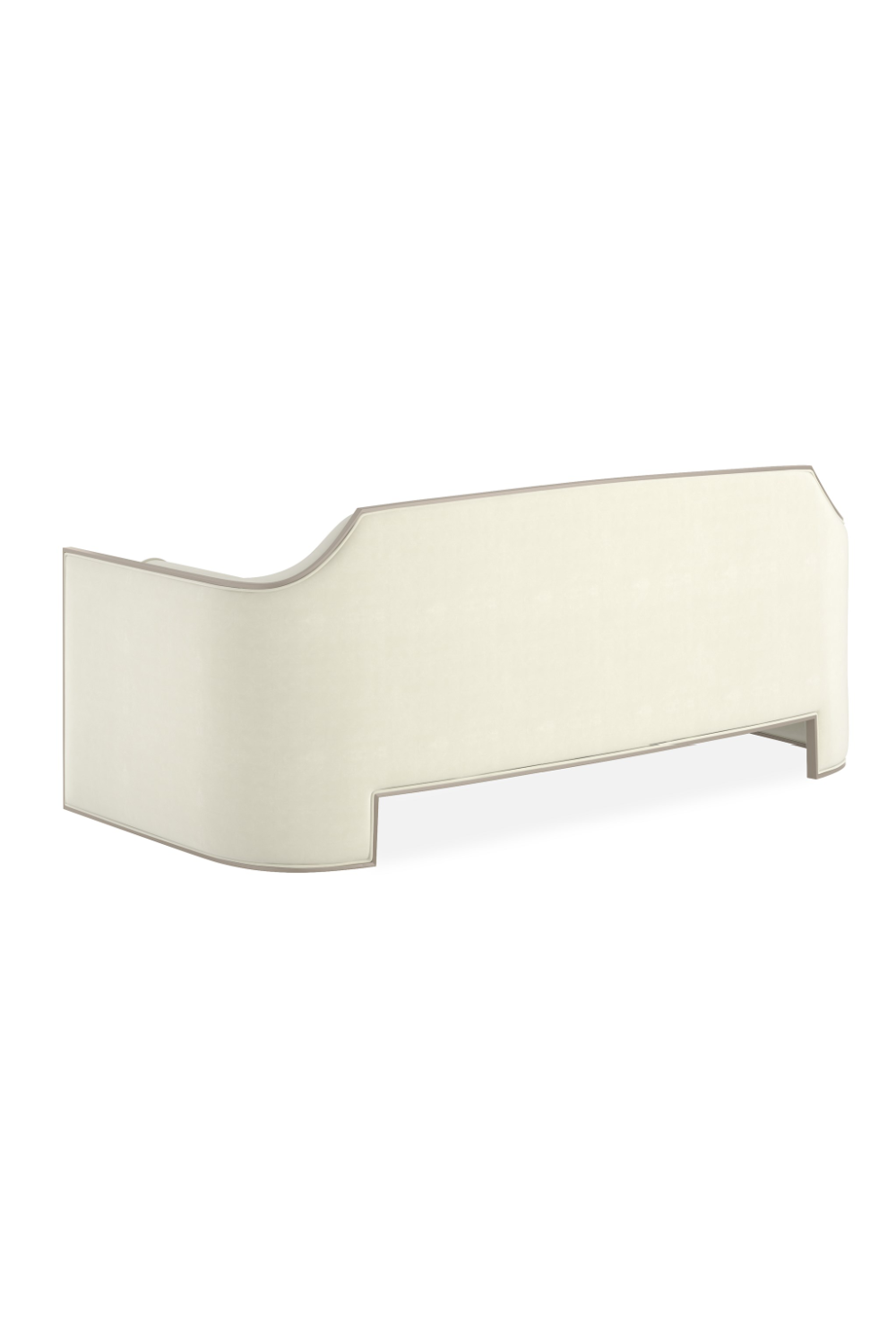 White Velvet Sofa | Caracole The Cat's Meow | Oroa.com