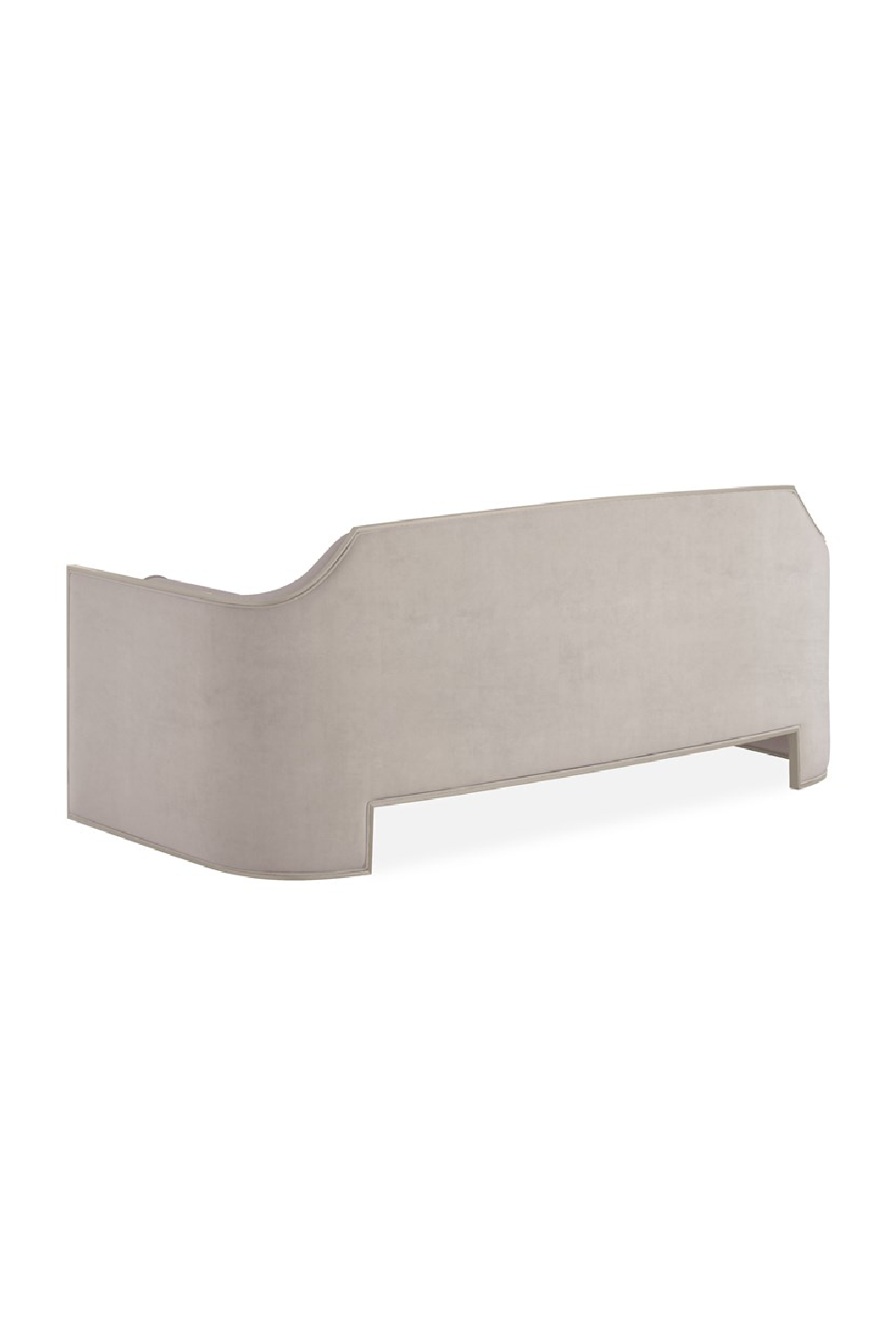 Velvet Angular Sofa | Caracole The Cat's Meow | Oroa.com