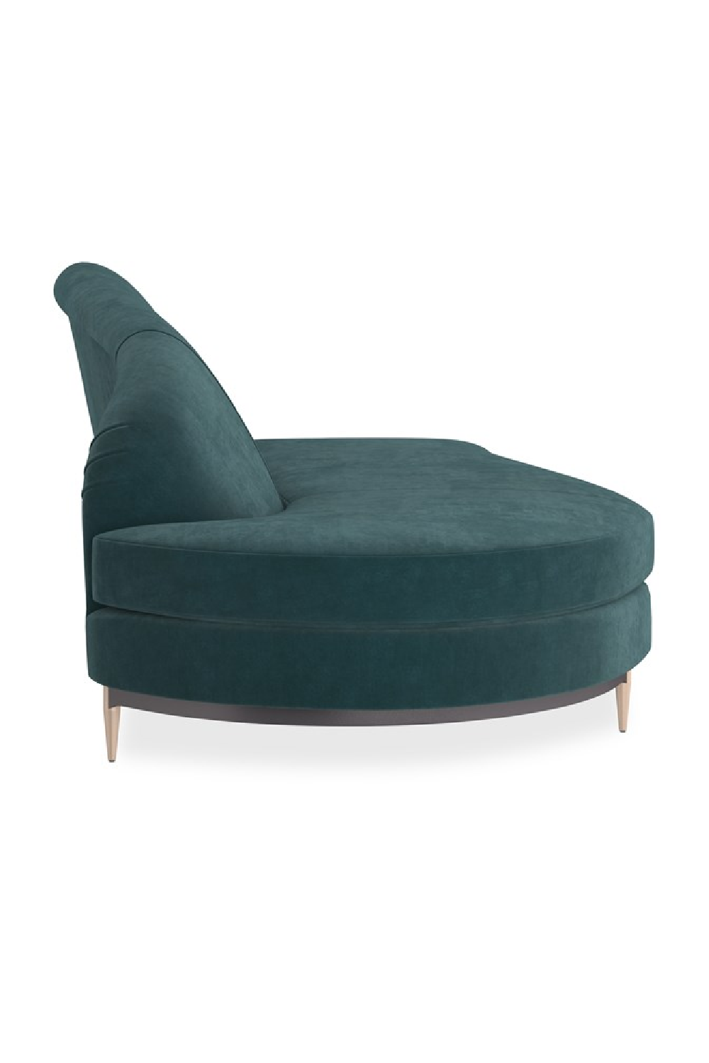 Green Velvet Sectional Sofa | Caracole Three's Company | Oroa.com