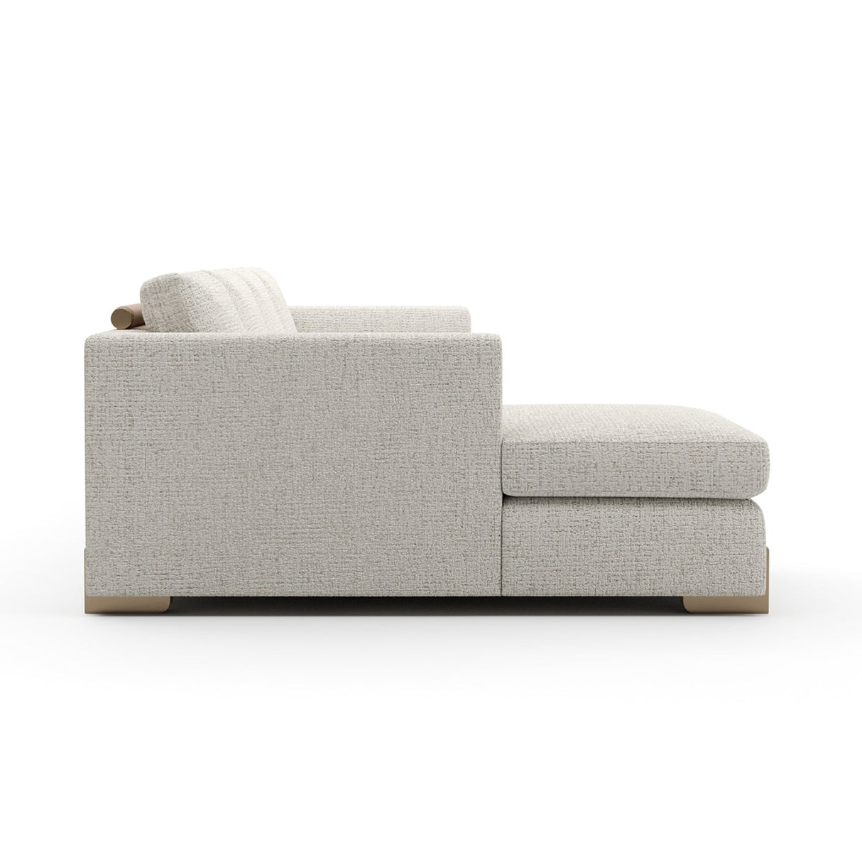 Beige Woven Chaise Lounge L – Counter Balance – alternate view 13