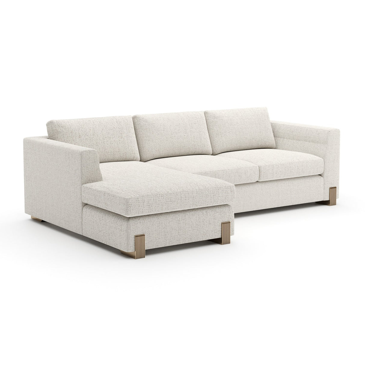 Beige Woven Chaise Lounge S – Counter Balance – alternate view 9