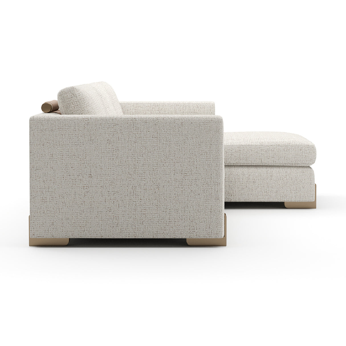 Beige Woven Chaise Lounge S – Counter Balance – alternate view 6