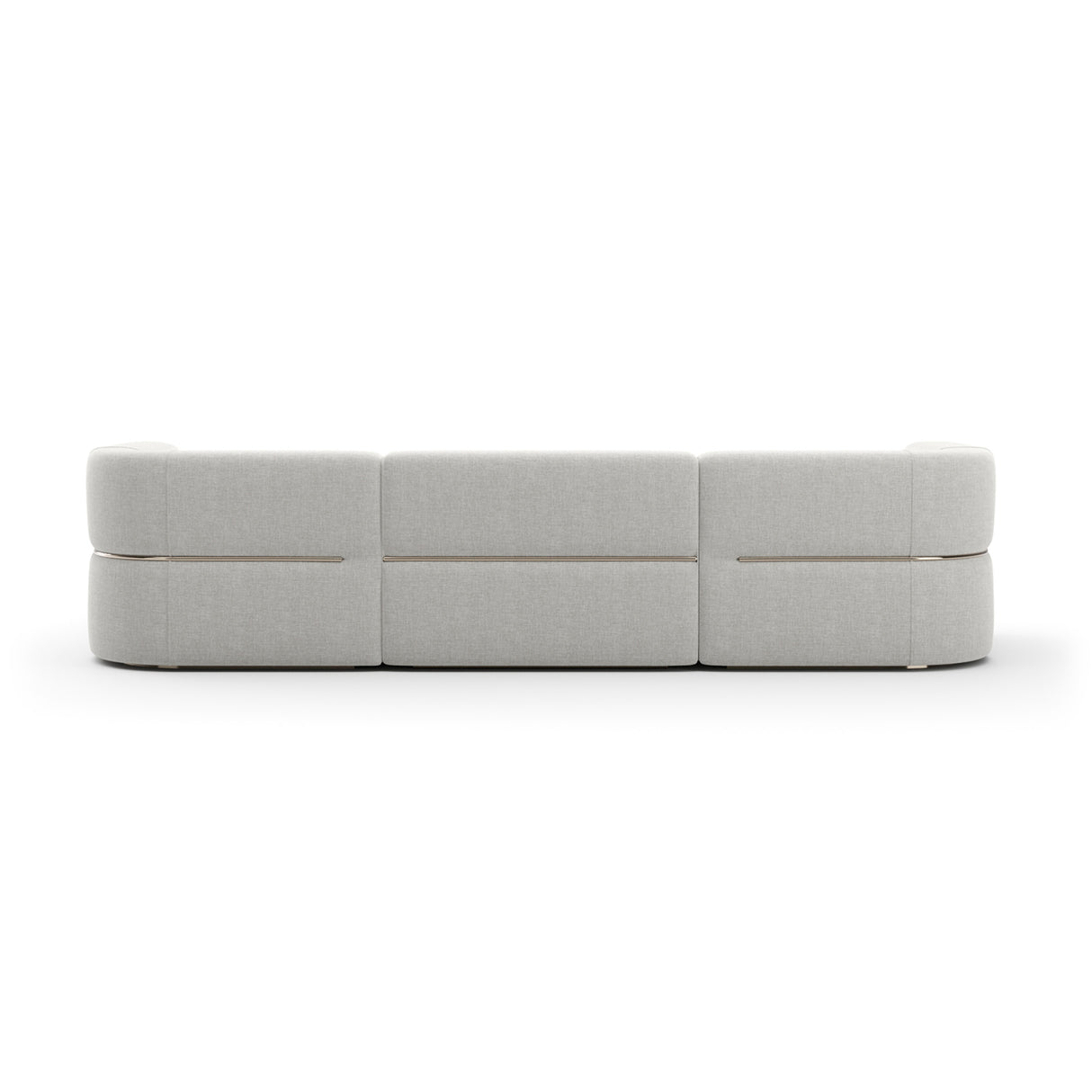 Ribbed Linen Sectional Sofa – Rhythm – alternate view 6