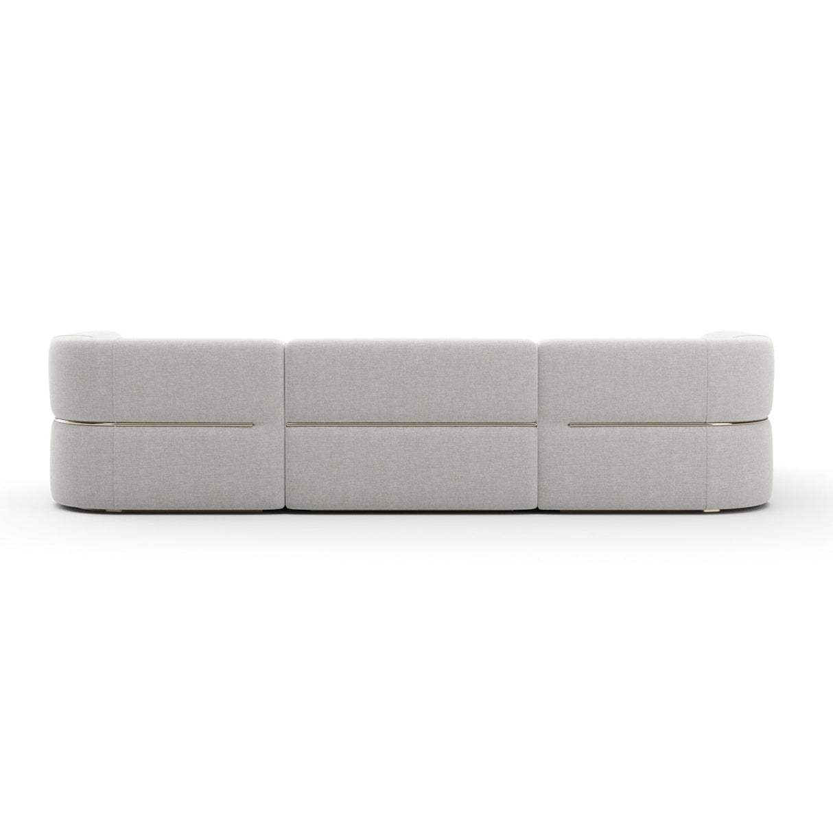 Ribbed Linen Sectional Sofa – Rhythm – alternate view 12