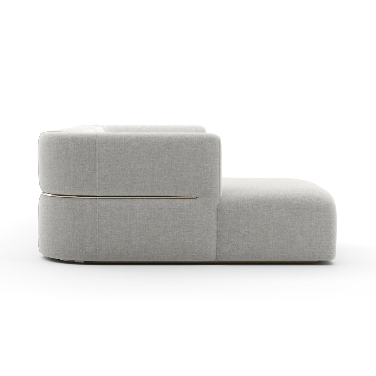 Ribbed Linen Sectional Sofa – Rhythm – alternate view 13