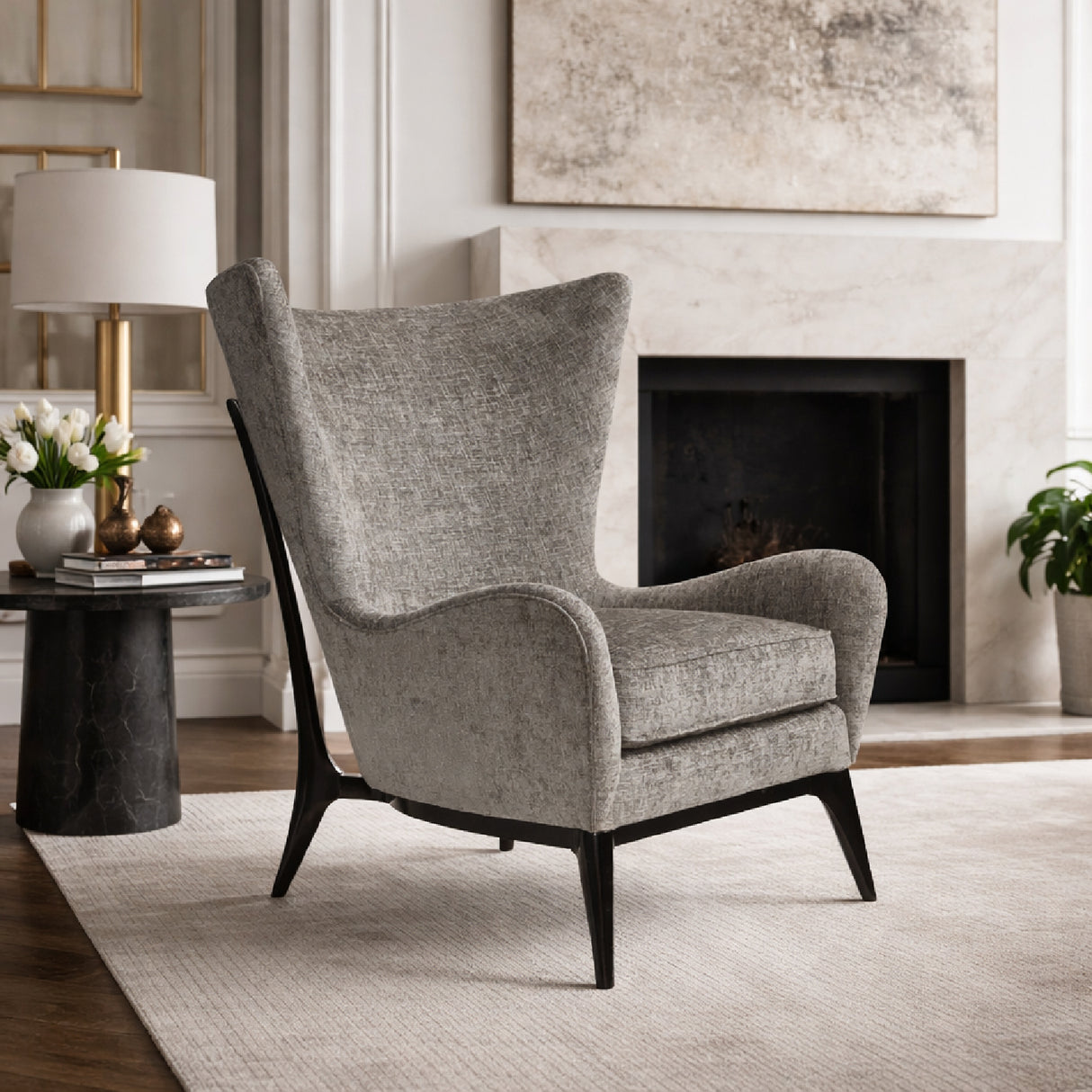 Modern Wing Lounge Chair | Oroa.com
