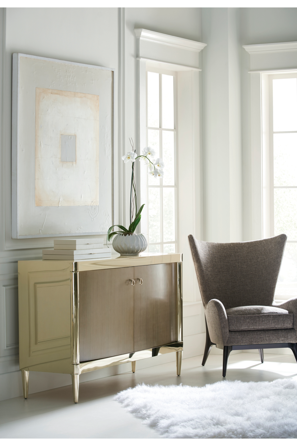 Modern Wing Lounge Chair | Caracole Whats New Pussycat? | Oroa.com