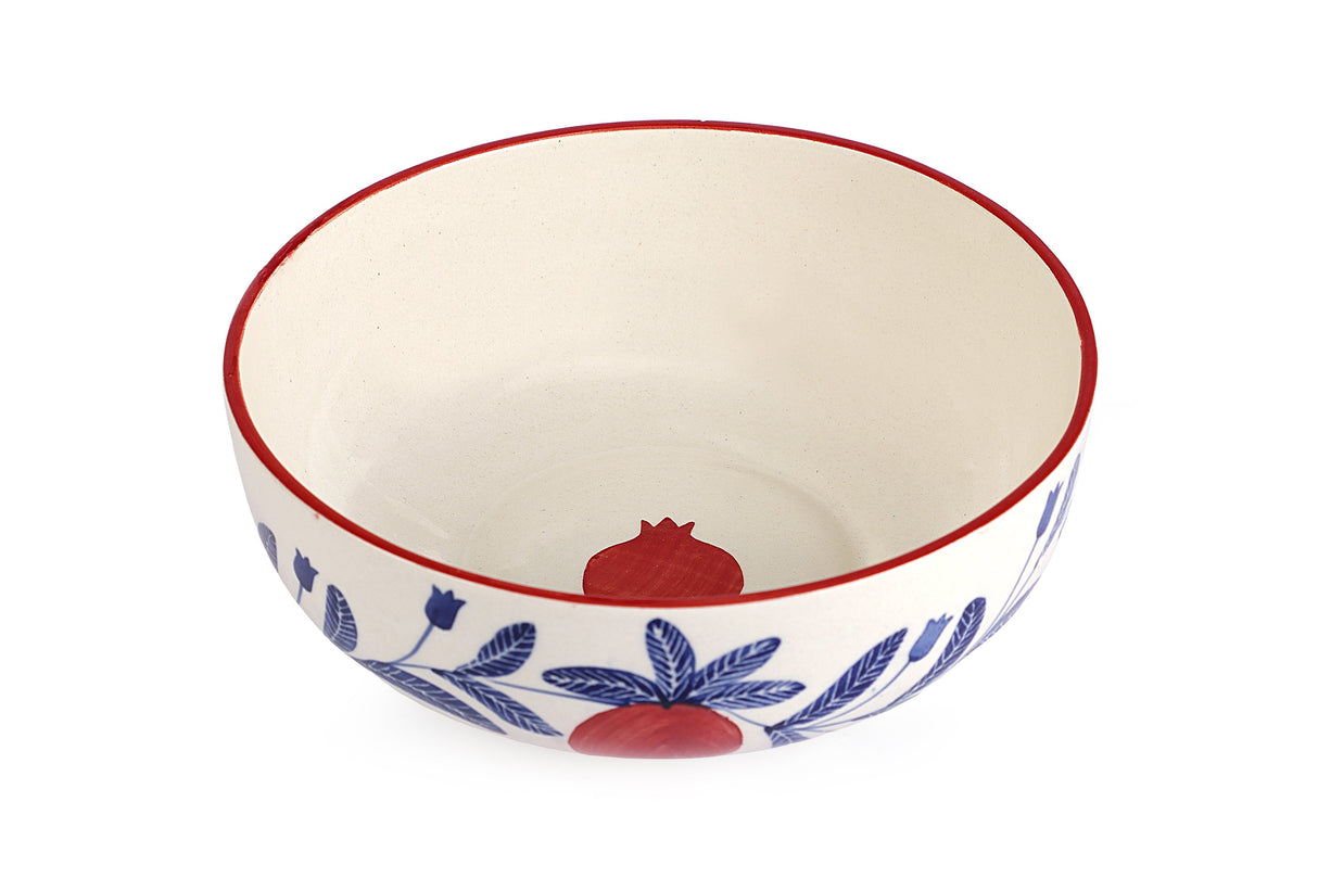 Indian Anaar Bowl, Red - 2.5x7 Inches (Set of 4)