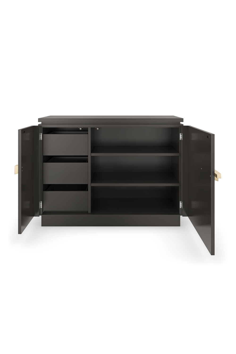 Poplar Modern Drawers Chest – Nigri – rear view