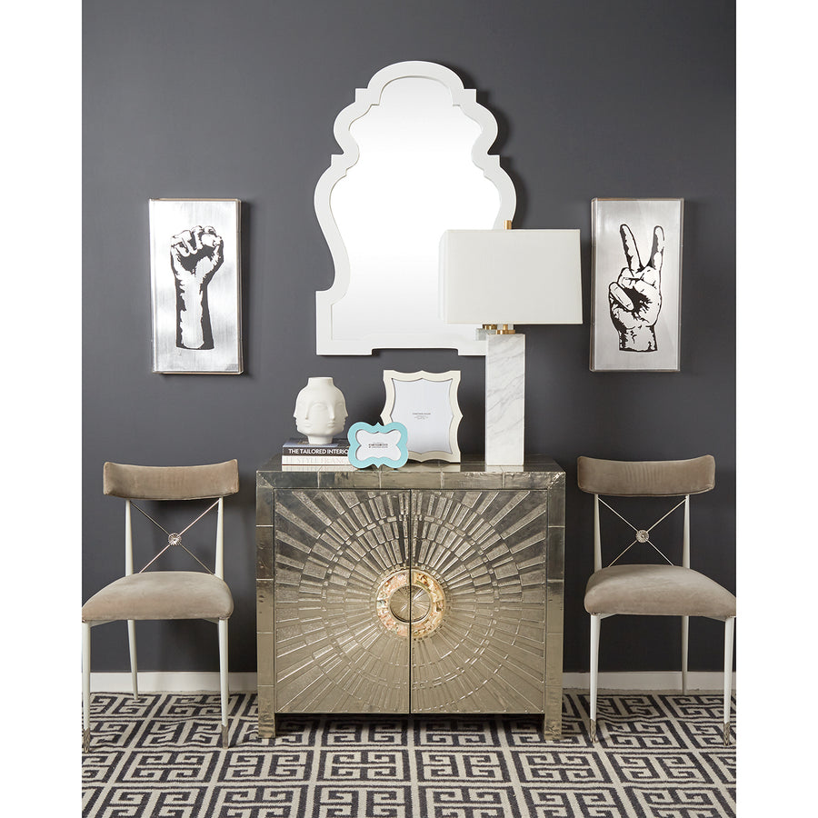 White Marble Table Lamp | Jonathan Adler Canaan | Oroa.com