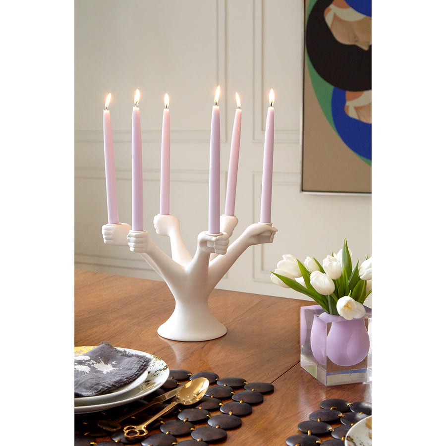 Six-Hand Porcelain Candelabra | Oroa.com
