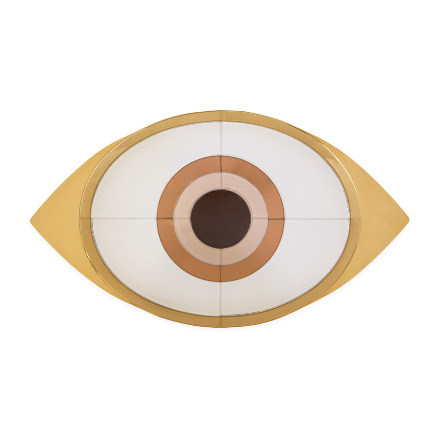 Polished Brass Eye Tray | Jonathan Adler Chambeige | Oroa.com